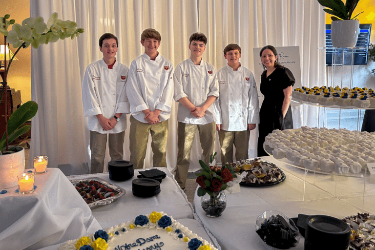 Culinary Crusaders Serve at 2024 Notre Dame Seminary Gala