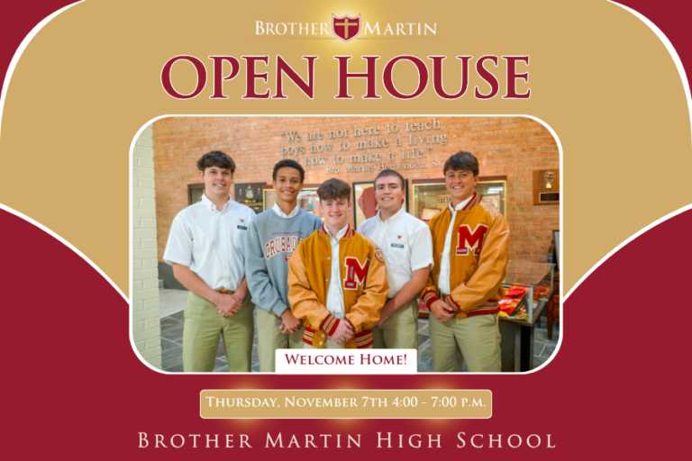 Join Our Brother Martin Family During 2024 Open House