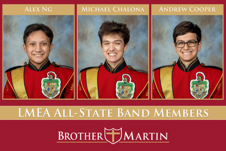 Brother Martin Bandsmen Chosen for 2024 LMEA All State