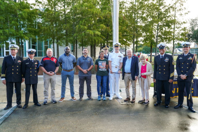 Brother Martin NJROTC and Crusader Band Host Veterans Day Ceremony