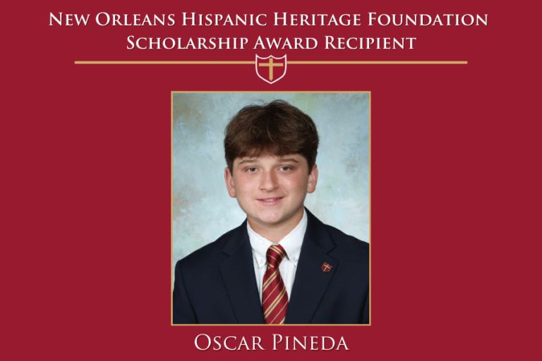Brother Martin Crusader Awarded New Orleans Hispanic Heritage Foundation Scholarship