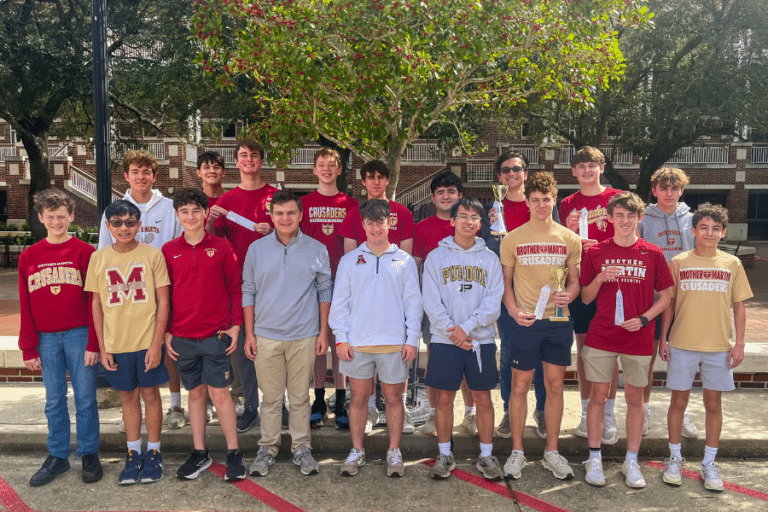 Brother Martin Crusaders Earn Awards at Jesuit’s Mu Alpha Theta Tournament