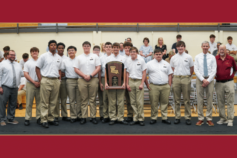 Brother Martin Championship Bowling Team Honored After Easter Mass
