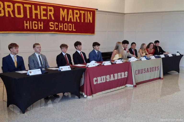 CCS: “Brother Martin seniors sign with colleges”