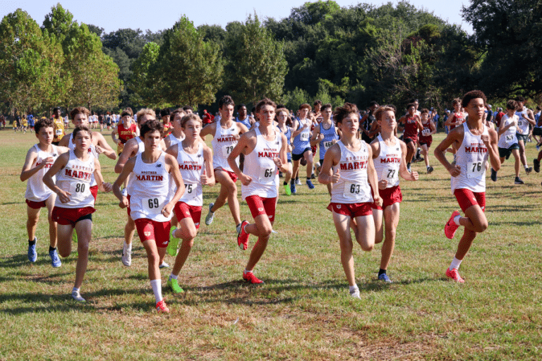 Brother Martin Cross Country Team Excels at Mount Carmel Cub Run