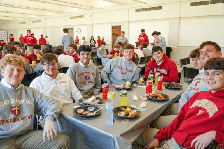 Brother Martin Class of 2026 Enjoys Senior Lunch