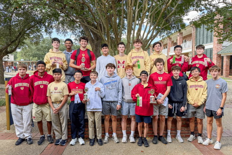Brother Martin Mu Alpha Theta Competes in Episcopal Math Tournament in Baton Rouge