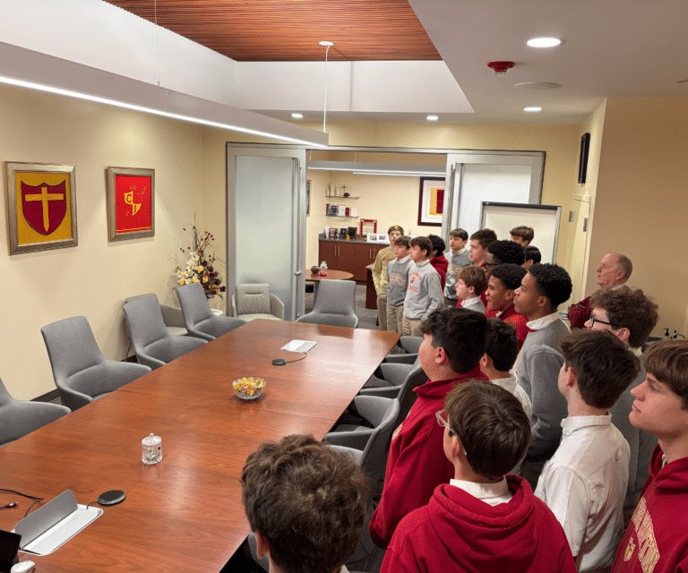 Brother Martin Fine Arts Survey Students Learn from John Devlin