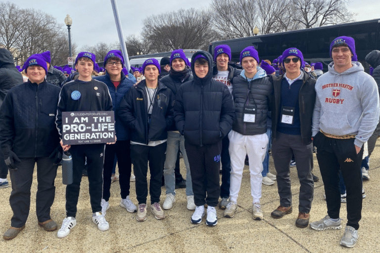 Brother Martin Crusaders Reflect on 2026 March for Life